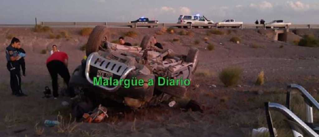Choque fatal en Malargüe: dos muertos en la ruta 40