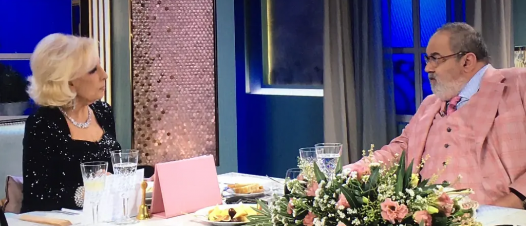 Mirtha estuvo sentada a un metro de Lanata por el coronavirus