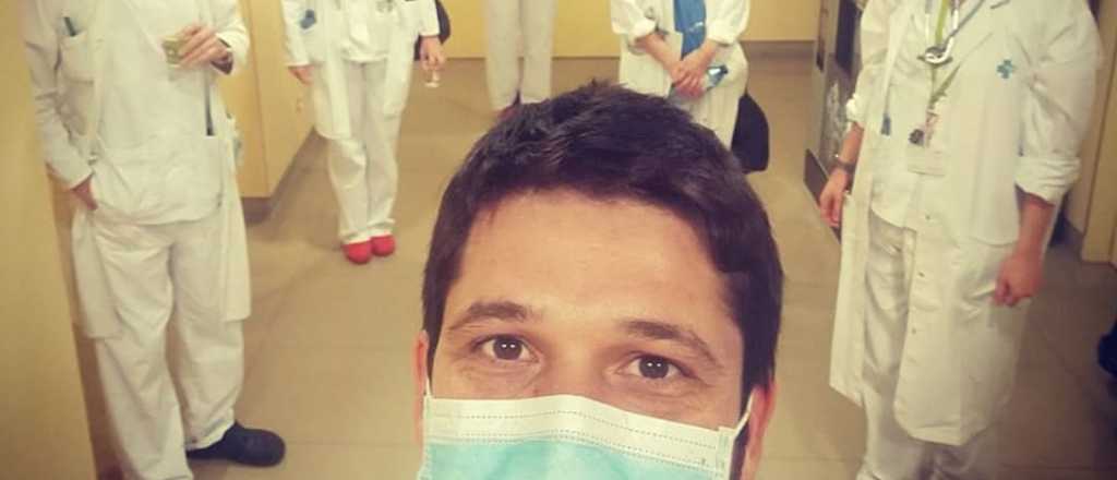Un médico mendocino contrajo coronavirus en un hospital de España