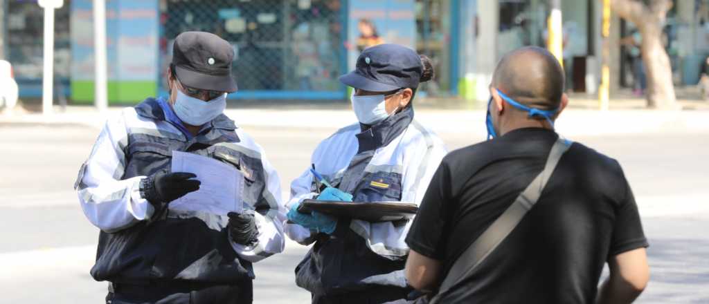Han violado el aislamiento en Mendoza más de 2.200 personas