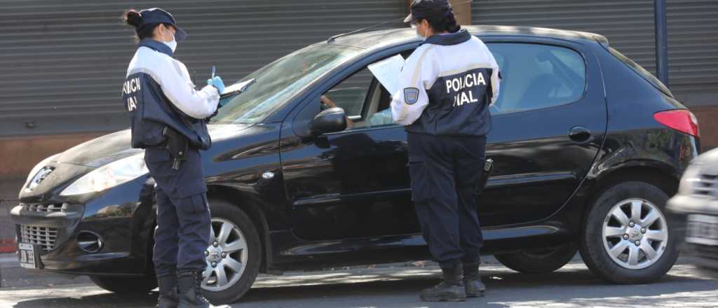 En Mendoza, casi 80 multados por violar la cuarentena el fin de semana
