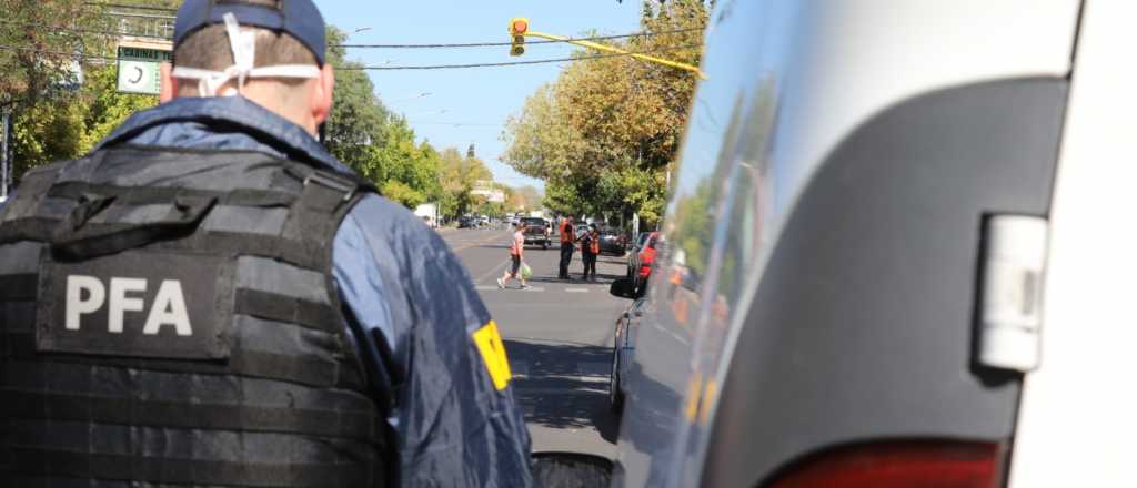 San Rafael: la Policía detuvo a dos personas que venían de un asado