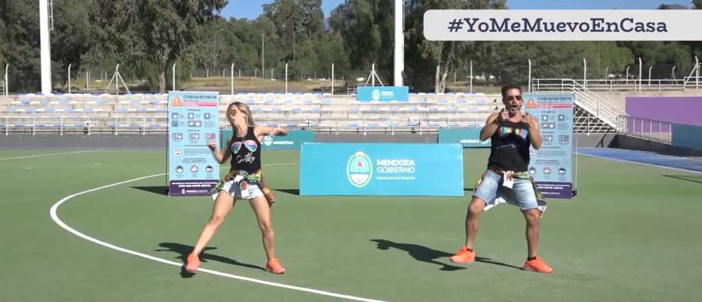 "Yo me Muevo en Casa": las rutinas de ejercicio del gobierno de Mendoza