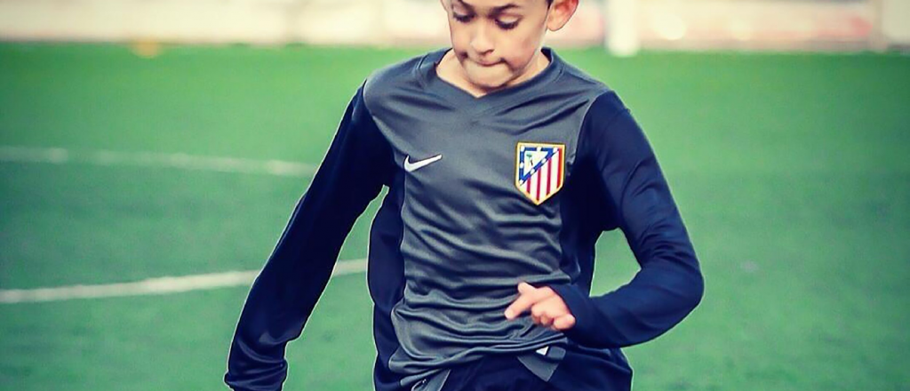 Falleció una joven promesa de Atlético de Madrid a los 14 años