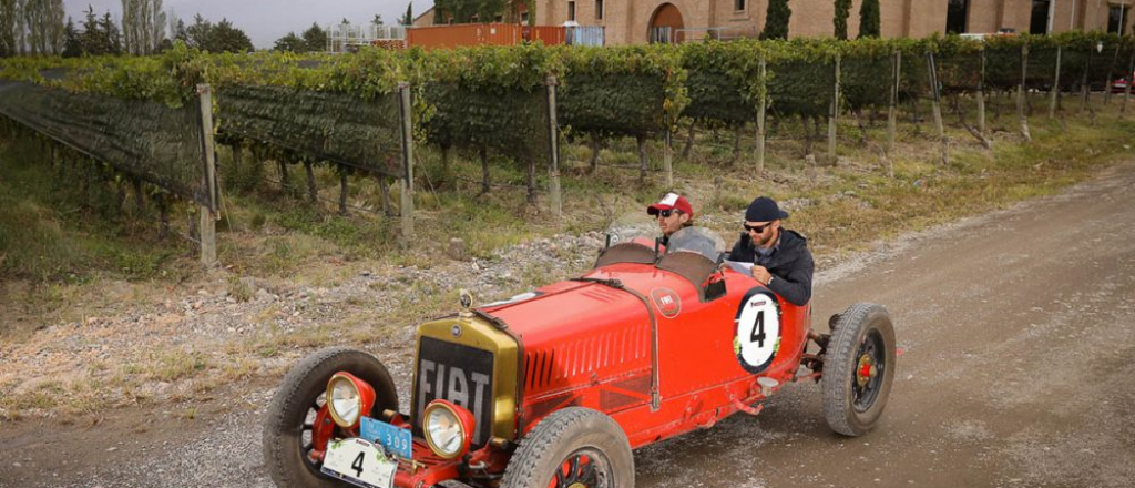 Este es el Fiat 520 que se qued&oacute; con el Rally de las Bodegas de Mendoza