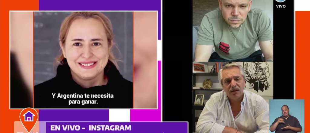 Alberto Fernández y Residente charlaron en vivo por Instagram