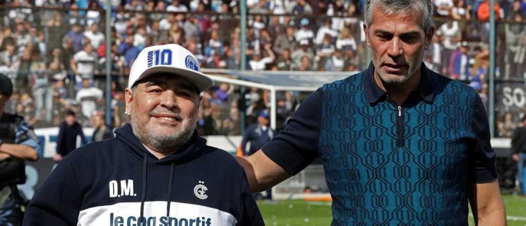 Maradona confirmó que continuará en Gimnasia