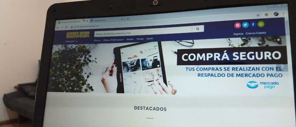 Luján lanza un sitio para hacer compras on line durante el aislamiento