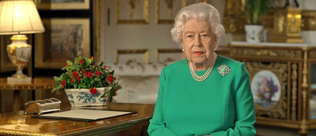 La Reina Isabel II brindó un emotivo discurso para combatir el coronavirus