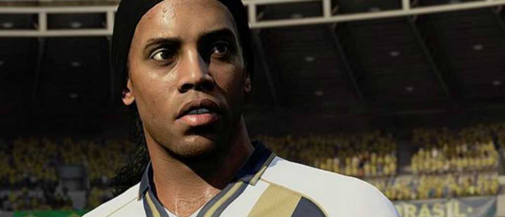 Podrían eliminar a Ronaldinho de un videojuego de fútbol por estar preso
