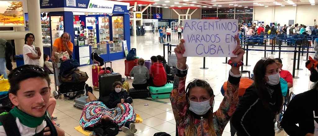 Un contingente de argentinos varados en Cuba llegará este viernes