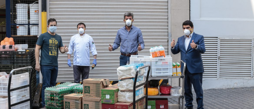 El Hyatt le entregó 1.000 kilos de alimentos a la Ciudad de Mendoza