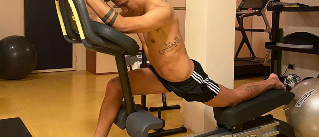 Dybala volvi&oacute; a entrenarse a pesar de no tener el alta de coronavirus