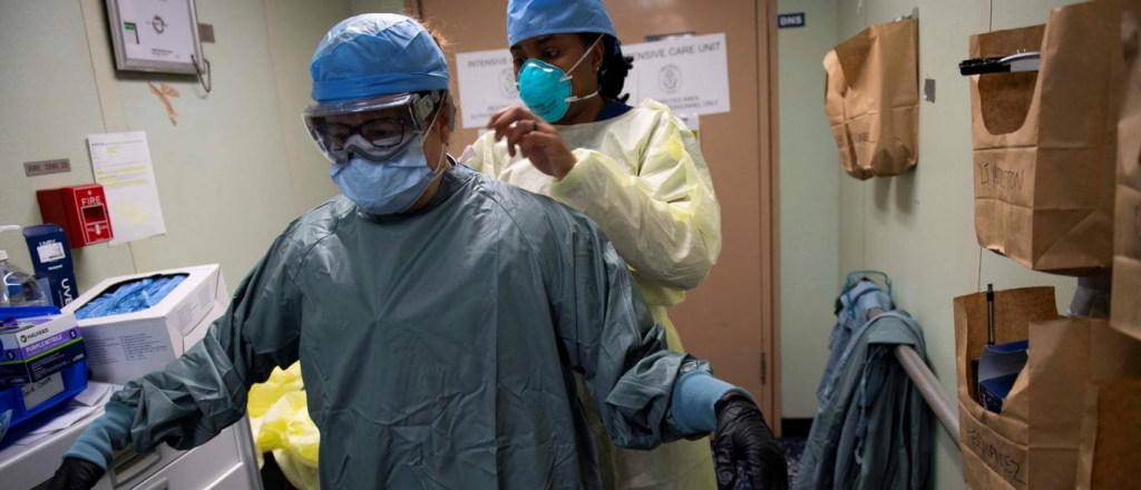 Tras el aumento de médicos con coronavirus, Salud pide "cuidarlos más"