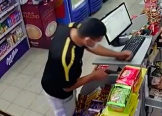 Con barbijo y en cuarentena asaltó una estación de  Con barbijo y en cuarentena asaltó una estación de