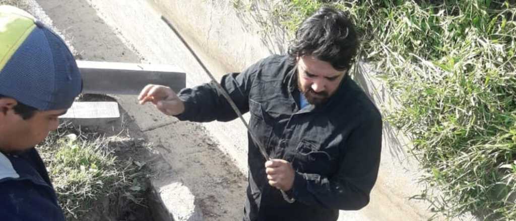 Se detect&oacute; una derivaci&oacute;n de agua clandestina en Luj&aacute;n