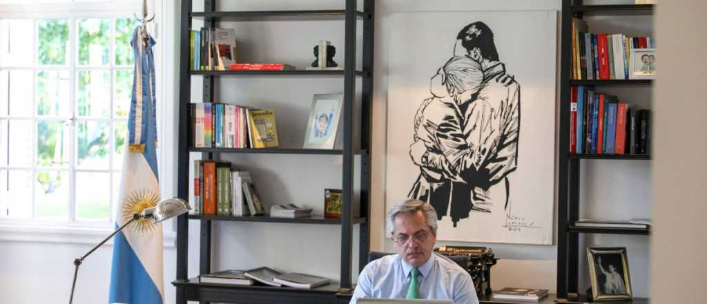 A un mes de aislamiento, el presidente escribi&oacute; una carta "a los argentinos"