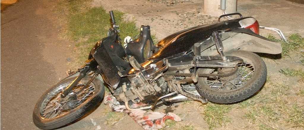 Murió un motociclista en un choque en San Martín