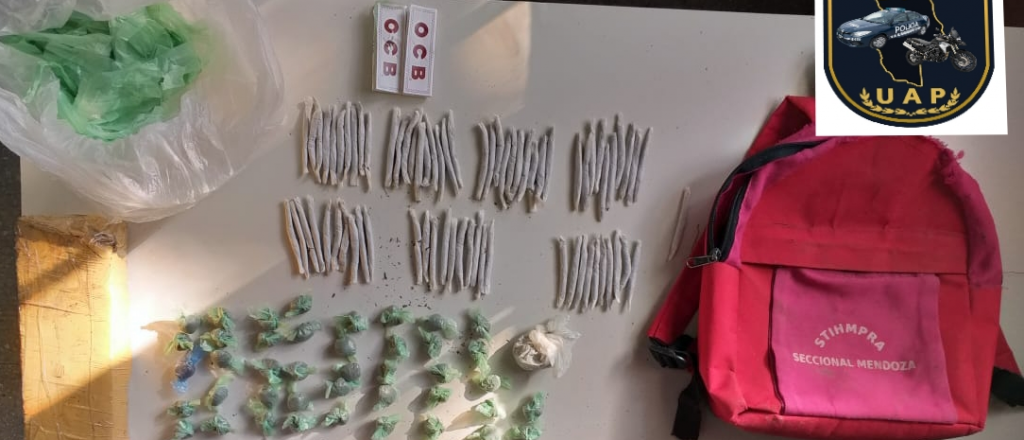 Atraparon a un ni&ntilde;o de 13 a&ntilde;os que vend&iacute;a droga en Guaymall&eacute;n