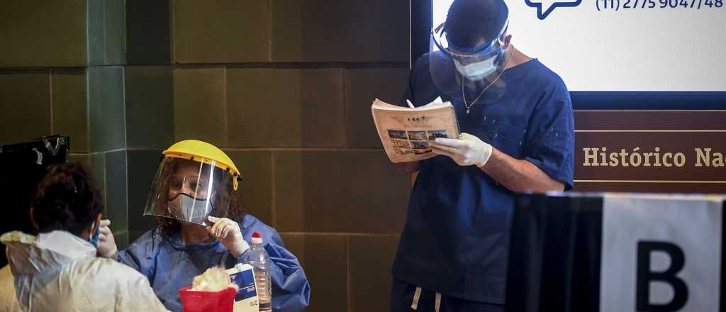 Detectaron un caso positivo entre 431 testeos r&aacute;pidos hechos en Retiro