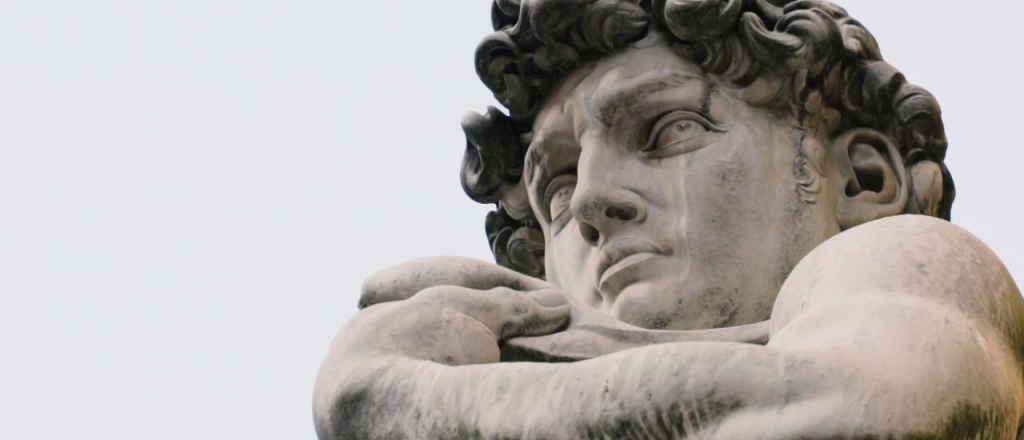 Un video hace hablar a las estatuas de Florencia