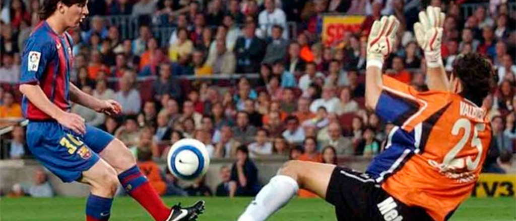 Se cumplen 15 años del increíble primer gol de Messi en Barcelona