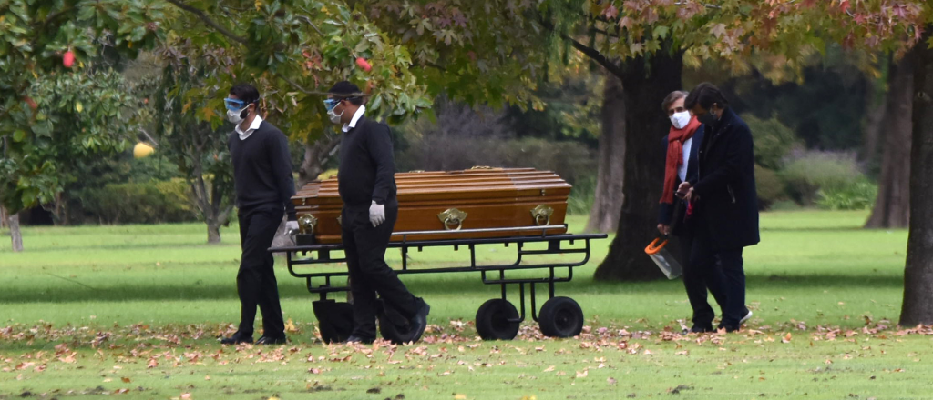 El triste entierro de Goldy: sin familiares ni amigos por la pandemia