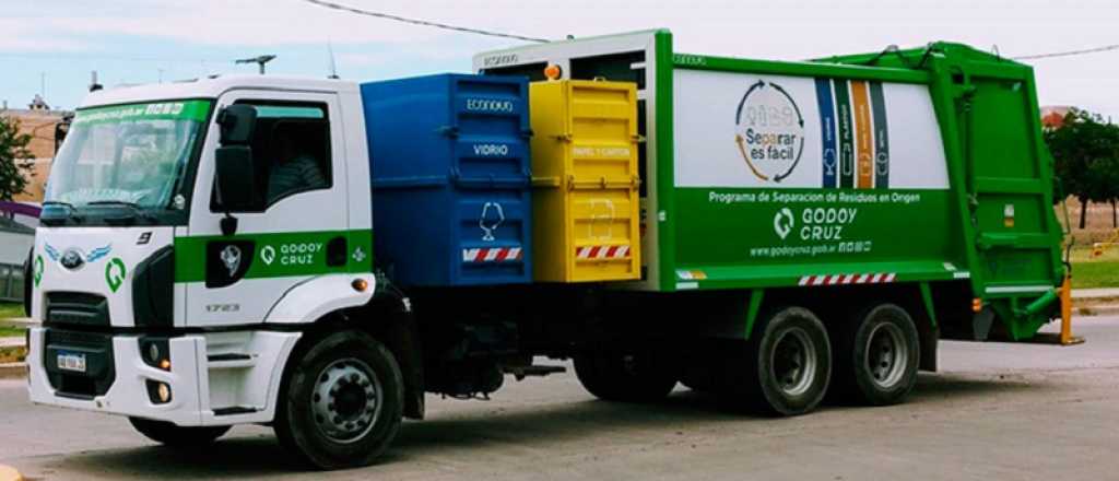 Arranca el nuevo sistema de recolección de residuos en Godoy Cruz