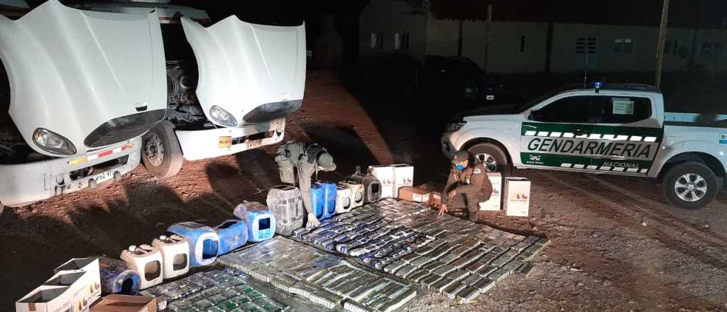 Interceptaron un contrabando de tabaco en Uspallata