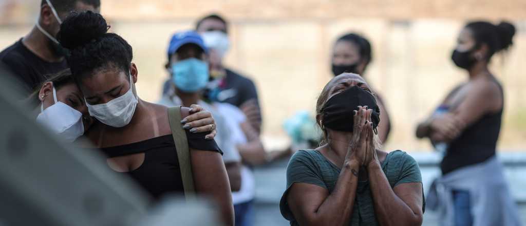 Brasil: 1.179 muertos por coronavirus en un día