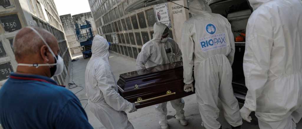 Brasil tuvo un alarmante récord de muertes en un día