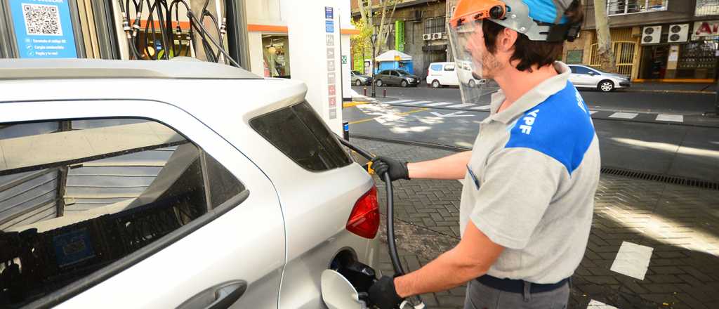 YPF aumentó $7 el litro de nafta en Mendoza