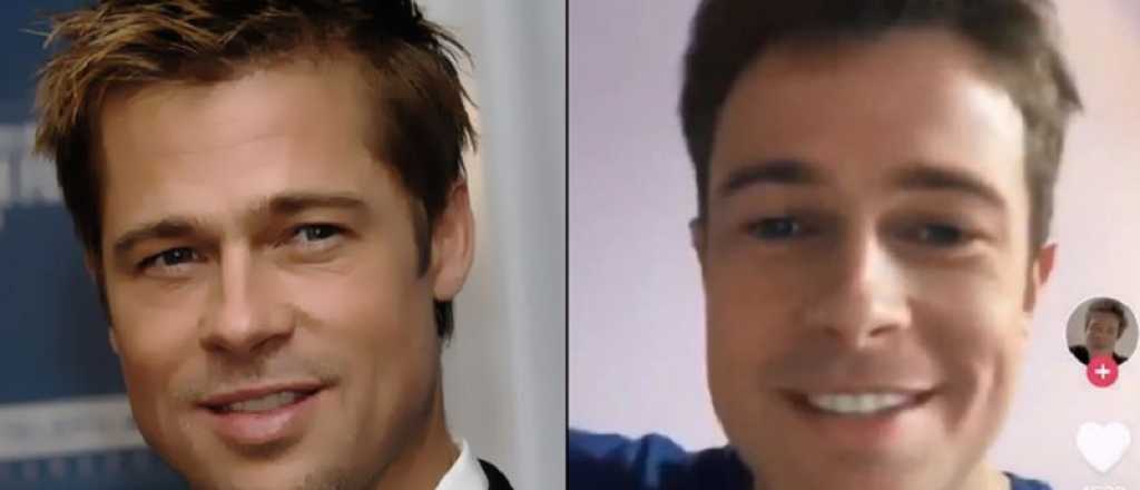 El clon argentino de Brad Pitt dice que "no es fácil ser parecido al actor"