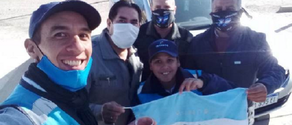 Tupungato: veteranos de Malvinas realizan acciones solidarias en cuarentena 