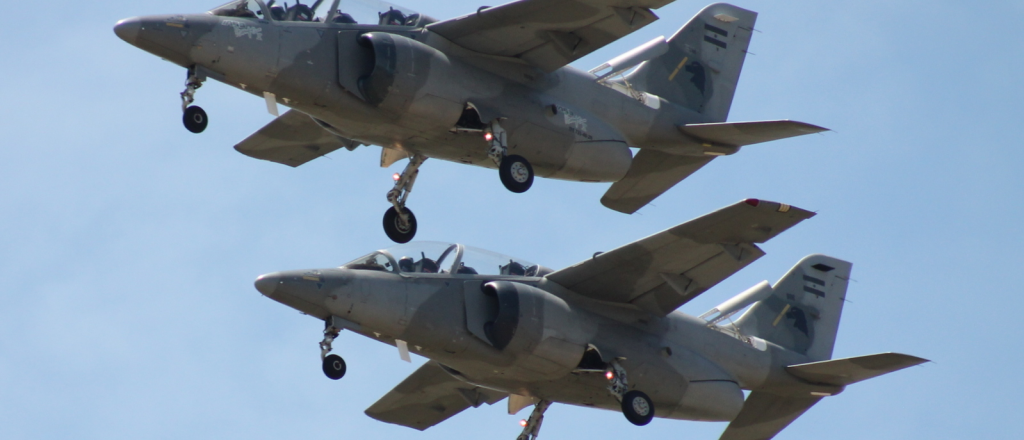 Tres aviones Pampa II harán vibrar el cielo lujanino este lunes