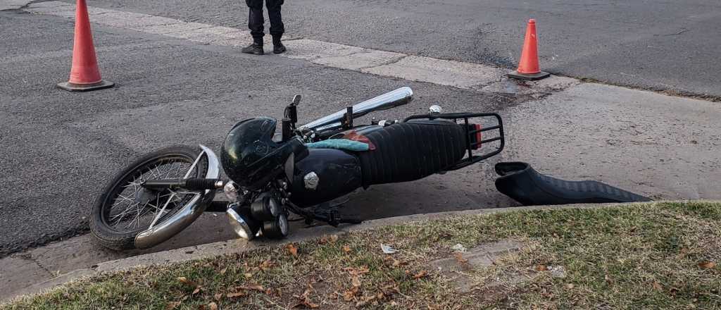 Una motociclista murió en un choque en San Rafael
