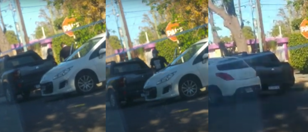 Video: ladrones con barbijo roban ruedas en Godoy Cruz 