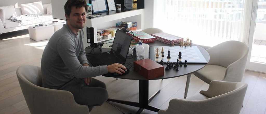 Magnus Carlsen, el "homenaje" del Campeón del Mundo al ajedrez mendocino