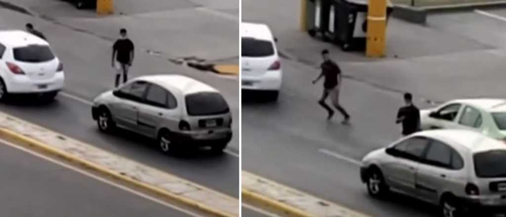 Video: así atacan y roban los "rompevidrios" en Córdoba