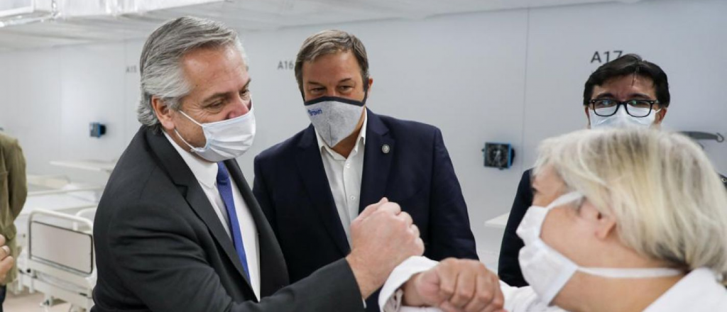 Alberto le contest&oacute; duro a Cornejo, quien pidi&oacute; "un Estado inteligente"