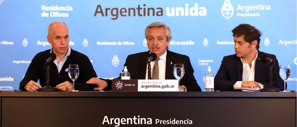 Alberto Fernández les pidió a los argentinos "que no aflojen"