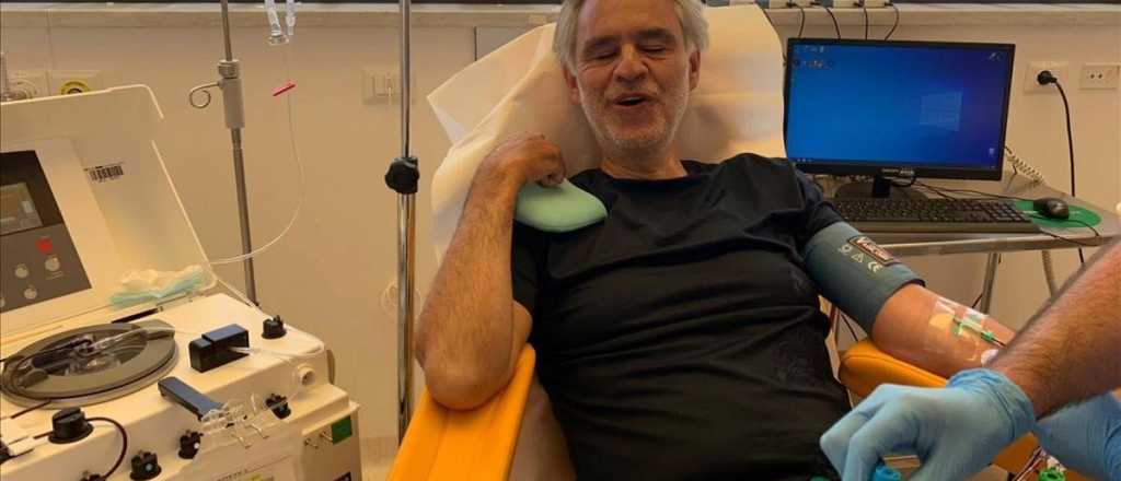 Andrea Bocelli sufrió coronavirus y donó su plasma para la investigación