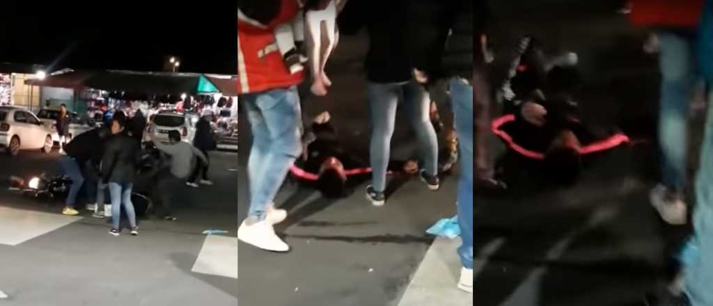 Video: vecinos golpearon a un motochorro y lo dejaron inconsciente 