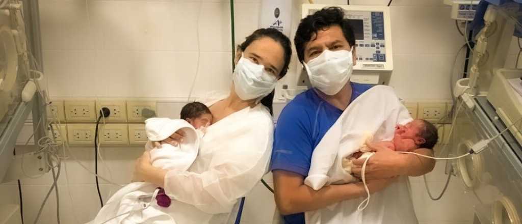 En Mendoza nacieron trillizos durante la cuarentena