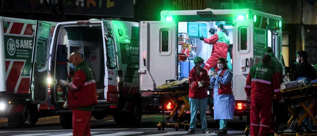Un bombero internado por la explosión en Buenos Aires tiene coronavirus