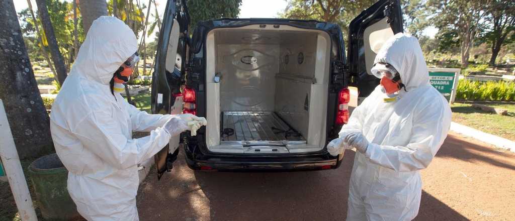 Brasil tuvo casi 1.300 muertos en un sólo día