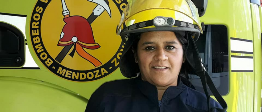 La bombero baleada en Godoy Cruz: "Voy a seguir porque amo lo que hago"