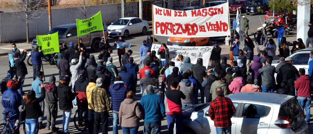 Vecinos de Malargüe se movilizaron a favor de Portezuelo del Viento 