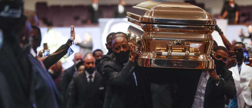 El funeral de George Floyd entre famosos y políticos, y televisado