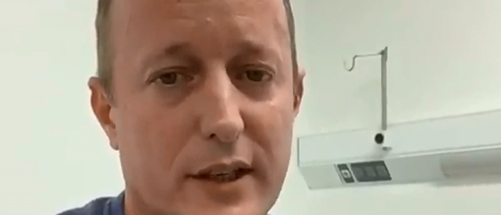 Insaurralde contó que se siente "bárbaro" gracias al tratamiento con plasma